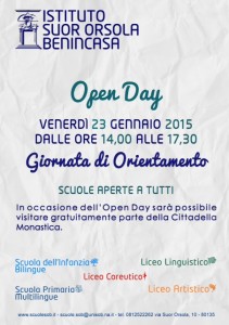 open day scuole 2015